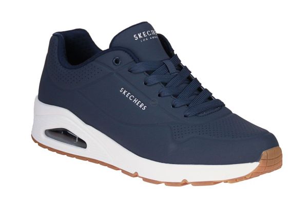 Skechers Uno Stand On Air Navy  (52458-NVY) - Schoenen Caramel (Sint-Job-in-’t-Goor)