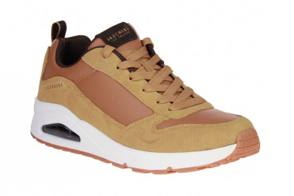 Skechers Uno Starcre Whiksey  (52468-WSK) - Schoenen Caramel (Sint-Job-in-’t-Goor)