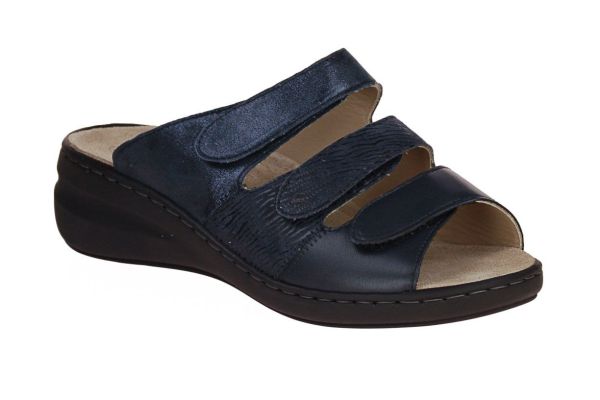 Solidus Spezial Blauwe Slipper H-leest  (21154-80560) - Schoenen Caramel (Sint-Job-in-’t-Goor)