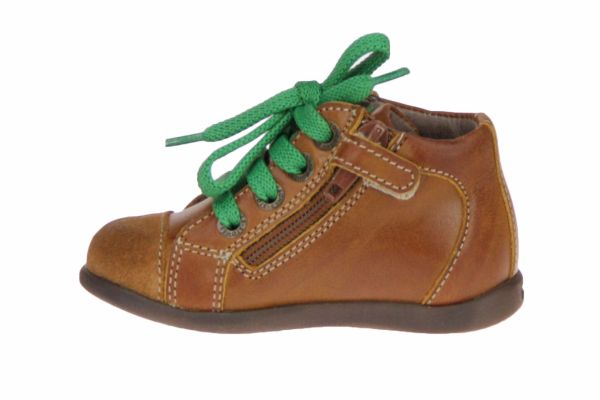 Stones and Bones Tono Cognac Eerste Stapper  (3255) - Schoenen Caramel (Sint-Job-in-’t-Goor)