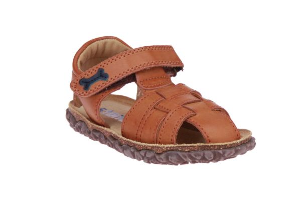 Stones and Bones Raxi Congac Sandaal  (9569-COG) - Schoenen Caramel (Sint-Job-in-’t-Goor)