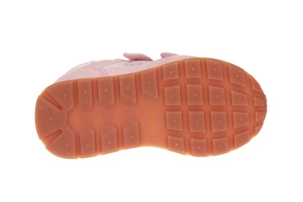 SUN68 Girl's Ally Gold Baby Roze Sneaker  (Z43402B-04) - Schoenen Caramel (Sint-Job-in-’t-Goor)