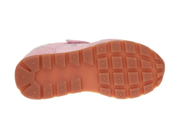 SUN68 Girl's Ally Gold Kid Roze Sneaker  (Z43402K-04) - Schoenen Caramel (Sint-Job-in-’t-Goor)