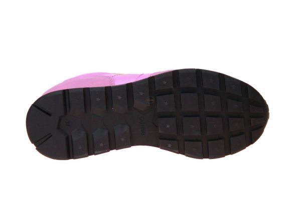 SUN68 Ally Solid Nylon Sneaker Roze  (BZ34201-72) - Schoenen Caramel (Sint-Job-in-’t-Goor)