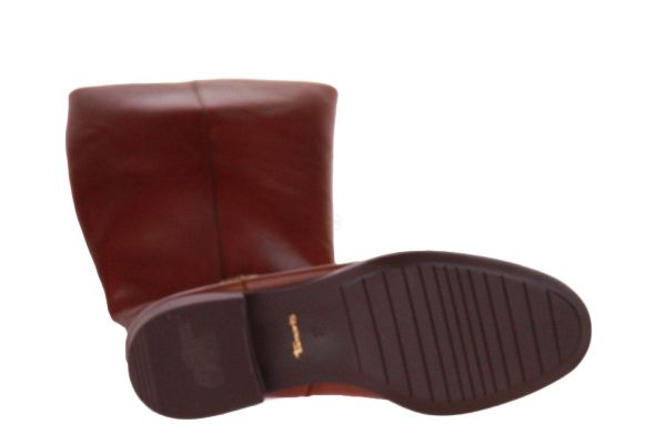 Tamaris Cognac Lange Laars  (1-25529-43/305) - Schoenen Caramel (Sint-Job-in-’t-Goor)