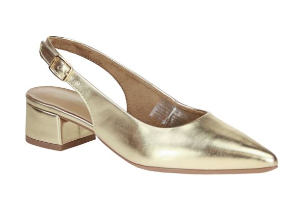 Tamaris Slingback Goud  (1-29505-44/965) - Schoenen Caramel (Sint-Job-in-’t-Goor)