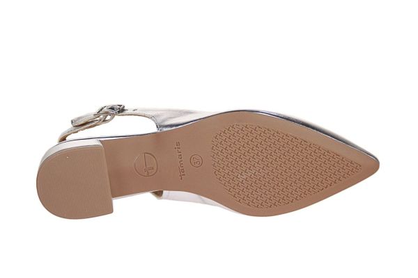 Tamaris Slingback Zilver  (1-29505-44/993) - Schoenen Caramel (Sint-Job-in-’t-Goor)