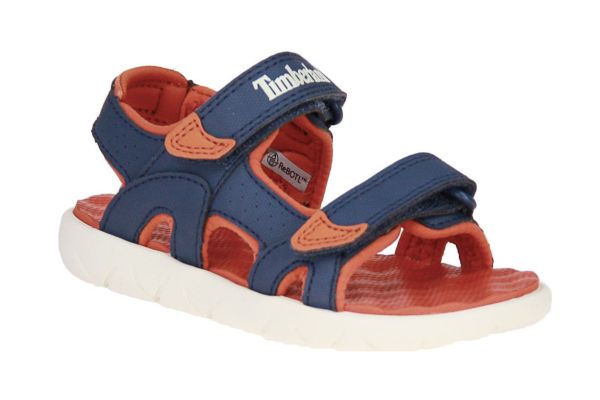 Timberland Perkins Row Backstrap Sandal Dark Blue-Orange  (TB0A43EAL791) - Schoenen Caramel (Sint-Job-in-’t-Goor)