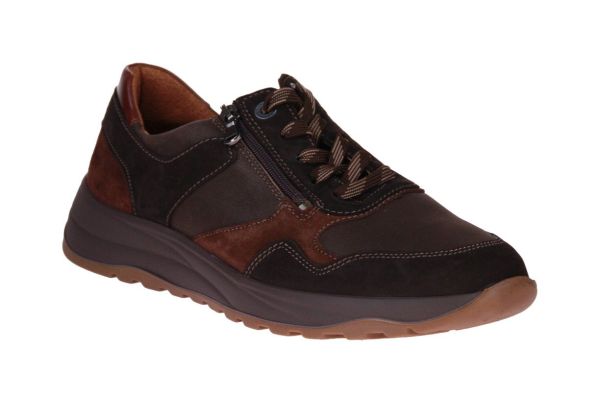 Waldläufer Denver Bruine Schoen K-leest  (662001-401) - Schoenen Caramel (Sint-Job-in-’t-Goor)