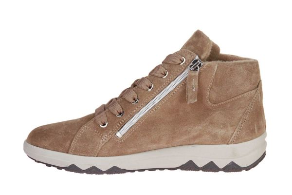 Waldläufer Teresa Taupe Sneaker H-leest  (961801-195) - Schoenen Caramel (Sint-Job-in-’t-Goor)