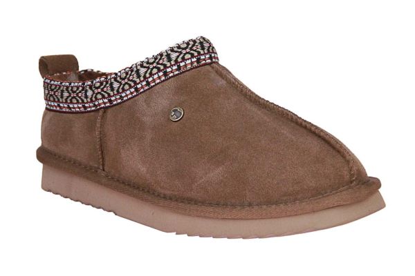 Warmbat Kynuna Suede Tape Mud  (KYN3213-55) - Schoenen Caramel (Sint-Job-in-’t-Goor)