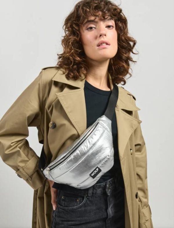 Wouf Silver Glossy Waistbag  (WWQ240039) - Schoenen Caramel (Sint-Job-in-’t-Goor)