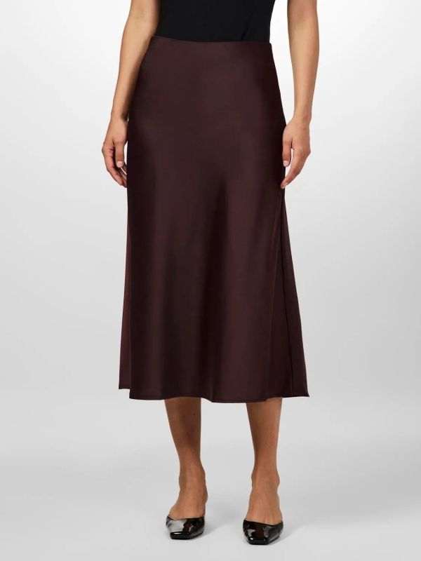 Y.A.S. Pella HW Midi Skirt Winetasting  (26030737 winetasting) - Schoenen Caramel (Sint-Job-in-’t-Goor)