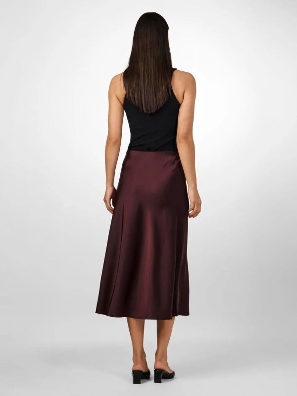 Y.A.S. Pella HW Midi Skirt Winetasting  (26030737 winetasting) - Schoenen Caramel (Sint-Job-in-’t-Goor)