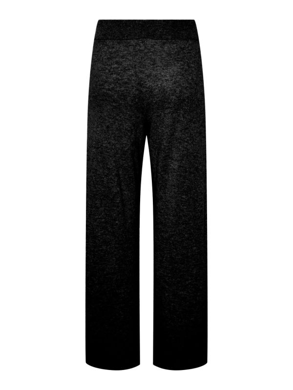 Y.A.S. Emilie HMW Knit Pant Black  (26032077) - Schoenen Caramel (Sint-Job-in-’t-Goor)