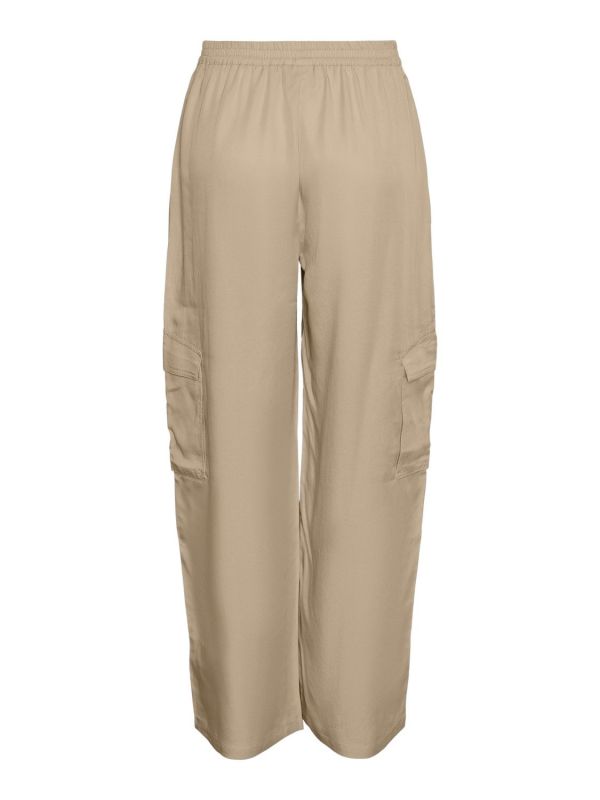 Y.A.S. Bamboo HMW Pant WO. Elastic Irish Cream  (26034371-irish cream) - Schoenen Caramel (Sint-Job-in-’t-Goor)