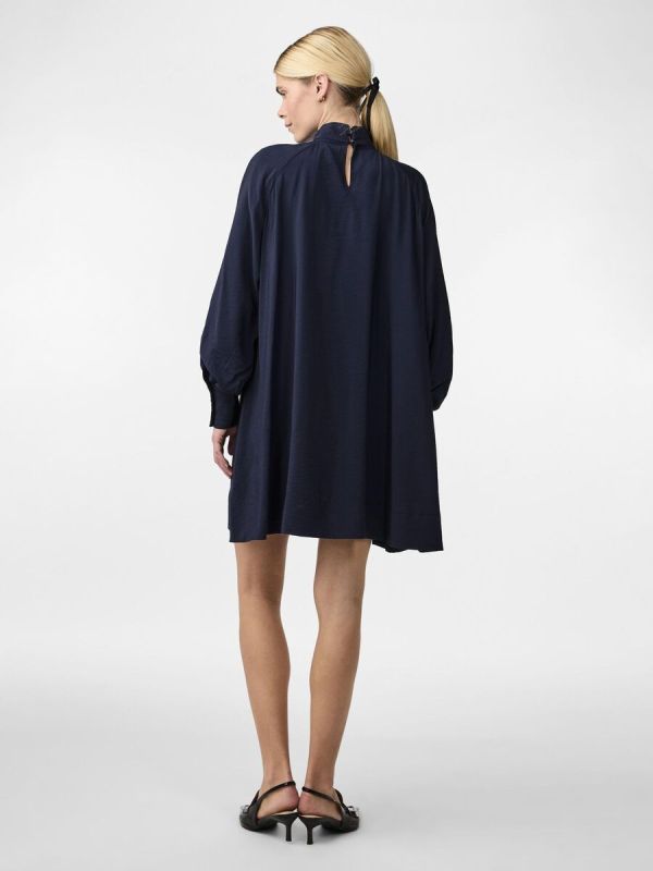 Y.A.S. Nira LS Dress Navy Blazer  (26035654 navy blazer) - Schoenen Caramel (Sint-Job-in-’t-Goor)