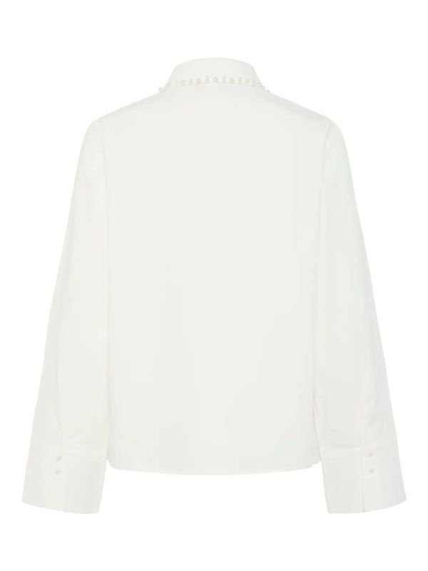 Y.A.S. Kimmea LS Shirt Star White  (26036576 star white) - Schoenen Caramel (Sint-Job-in-’t-Goor)