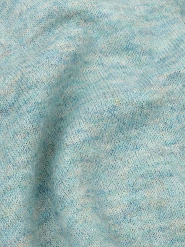 Ydencce Roxy Knitted Sweater Turquoise Melange  (FC2304-TURQUOISE MELANGE) - Schoenen Caramel (Sint-Job-in-’t-Goor)