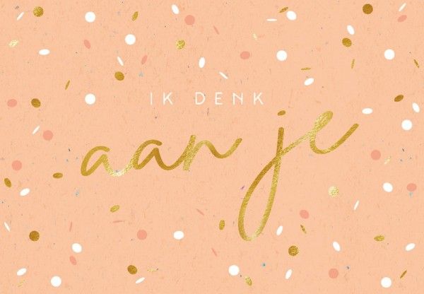 hartung greetings 'ik denk aan je'  (57996) - Schoenen Caramel (Sint-Job-in-’t-Goor)