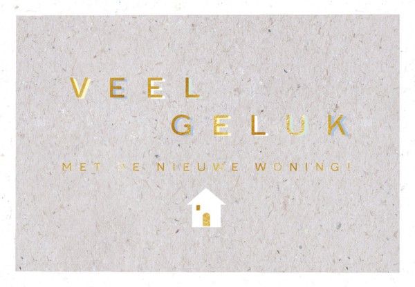 Hartung Greetings 'Veel Geluk'  (57998) - Schoenen Caramel (Sint-Job-in-’t-Goor)